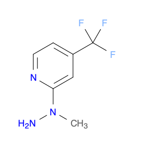 Pyridine, 2-(1-methylhydrazinyl)-4-(trifluoromethyl)-