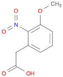 BENZENEACETIC ACID, 3-METHOXY-2-NITRO-