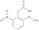 Benzeneacetic acid, 2-methoxy-6-nitro-