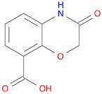 2H-1,4-Benzoxazine-8-carboxylic acid, 3,4-dihydro-3-oxo-