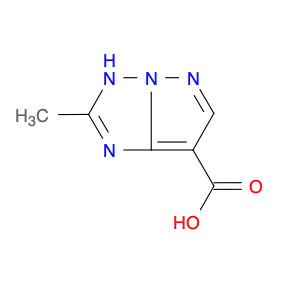 3H-Pyrazolo[1,5-b][1,2,4]triazole-7-carboxylic acid, 2-methyl-