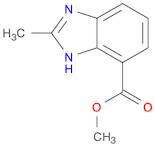 1H-Benzimidazole-7-carboxylic acid, 2-methyl-, methyl ester