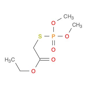 Acetic acid, 2-[(dimethoxyphosphinyl)thio]-, ethyl ester