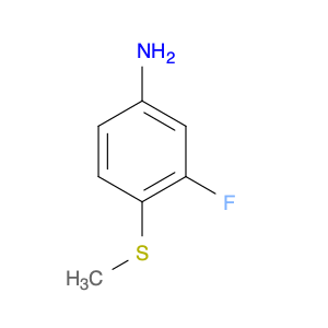 Benzenamine, 3-fluoro-4-(methylthio)-