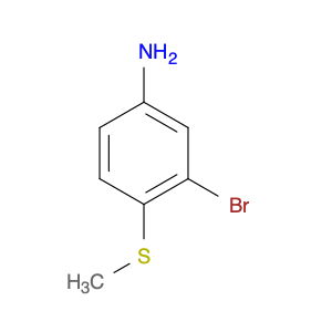 Benzenamine, 3-bromo-4-(methylthio)-