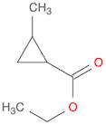 Cyclopropanecarboxylic acid, 2-methyl-, ethyl ester