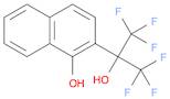 2-Naphthalenemethanol, 1-hydroxy-α,α-bis(trifluoromethyl)-