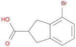 1H-Indene-2-carboxylic acid, 4-bromo-2,3-dihydro-