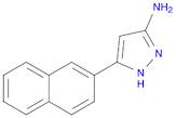 1H-Pyrazol-3-amine, 5-(2-naphthalenyl)-