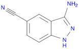 1H-Indazole-5-carbonitrile, 3-amino-