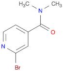 4-Pyridinecarboxamide, 2-bromo-N,N-dimethyl-