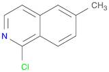 Isoquinoline, 1-chloro-6-methyl-