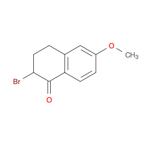 1(2H)-Naphthalenone, 2-bromo-3,4-dihydro-6-methoxy-