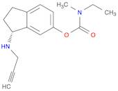 Carbamic acid, N-ethyl-N-methyl-, (3R)-2,3-dihydro-3-(2-propyn-1-ylamino)-1H-inden-5-yl ester