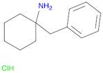 Cyclohexanamine, 1-(phenylmethyl)-, hydrochloride (1:1)