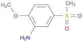 Benzenamine, 2-methoxy-5-(methylsulfonyl)-