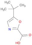 2-Oxazolecarboxylic acid, 5-(1,1-dimethylethyl)-