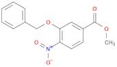 Benzoic acid, 4-nitro-3-(phenylmethoxy)-, methyl ester