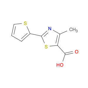 5-Thiazolecarboxylic acid, 4-methyl-2-(2-thienyl)-