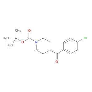 1-Piperidinecarboxylic acid, 4-(4-chlorobenzoyl)-, 1,1-dimethylethyl ester