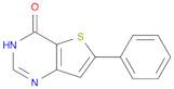 Thieno[3,2-d]pyrimidin-4(3H)-one, 6-phenyl-