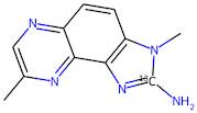 3H-Imidazo[4,5-f]quinoxalin-2-amine-2-13C, 3,8-dimethyl- (9CI)