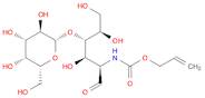 D-Glucose, 2-deoxy-4-O-β-D-galactopyranosyl-2-[[(2-propen-1-yloxy)carbonyl]amino]-