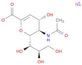 D-glycero-D-galacto-Non-2-enonic acid, 5-(acetylamino)-2,6-anhydro-3,5-dideoxy-, sodium salt (1:1)