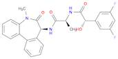 Benzeneacetamide, N-[(1S)-2-[[(7S)-6,7-dihydro-5-methyl-6-oxo-5H-dibenz[b,d]azepin-7-yl]amino]-1...