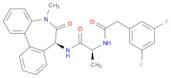 Benzeneacetamide, N-[(1S)-2-[[(7S)-6,7-dihydro-5-methyl-6-oxo-5H-dibenz[b,d]azepin-7-yl]amino]-1-m…