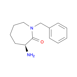 2H-Azepin-2-one, 3-aminohexahydro-1-(phenylmethyl)-, (3S)-