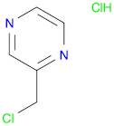 Pyrazine, 2-(chloromethyl)-, hydrochloride (1:1)