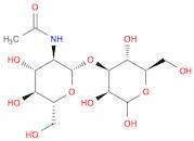 D-Mannopyranose, 3-O-[2-(acetylamino)-2-deoxy-β-D-glucopyranosyl]-