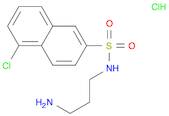 2-Naphthalenesulfonamide, N-(3-aminopropyl)-5-chloro-, hydrochloride (1:1)