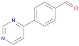 Benzaldehyde, 4-(4-pyrimidinyl)-