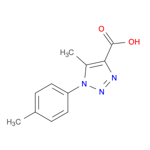 1H-1,2,3-Triazole-4-carboxylic acid, 5-methyl-1-(4-methylphenyl)-