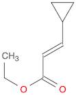 2-Propenoic acid, 3-cyclopropyl-, ethyl ester, (2E)-