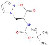 1H-Pyrazole-1-propanoic acid, α-[[(1,1-dimethylethoxy)carbonyl]amino]-, (αS)-