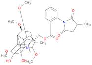 Aconitane-7,8-diol, 20-ethyl-1,6,14,16-tetramethoxy-4-[[[2-[(3S)-3-methyl-2,5-dioxo-1-pyrrolidin...