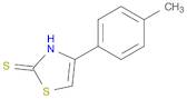 2(3H)-Thiazolethione, 4-(4-methylphenyl)-