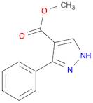 1H-Pyrazole-4-carboxylic acid, 3-phenyl-, methyl ester