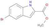 1H-Indole-2-carboxylic acid, 5-bromo-, methyl ester