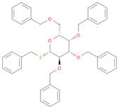 β-D-Galactopyranoside, phenylmethyl 2,3,4,6-tetrakis-O-(phenylmethyl)-1-thio-