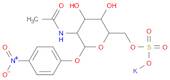 β-D-Glucopyranoside, 4-nitrophenyl 2-(acetylamino)-2-deoxy-, 6-(hydrogen sulfate), monopotassium...