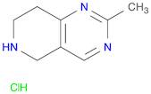 Pyrido[4,3-d]pyrimidine, 5,6,7,8-tetrahydro-2-methyl-, hydrochloride (1:1)