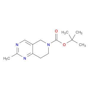 PYRIDO[4,3-D]PYRIMIDINE-6(5H)-CARBOXYLIC ACID, 7,8-DIHYDRO-2-METHYL-, 1,1-DIMETHYLETHYL ESTER