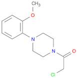 Ethanone, 2-chloro-1-[4-(2-methoxyphenyl)-1-piperazinyl]-