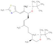 Thiazole, 4-[(1E,3S,5Z,10S)-3,11-bis[[(1,1-dimethylethyl)dimethylsilyl]oxy]-2,6,10-trimethyl-1,5-u…