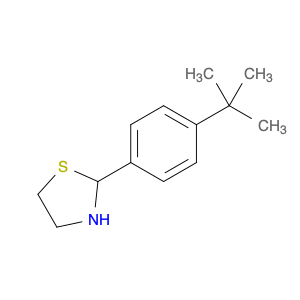 Thiazolidine, 2-[4-(1,1-dimethylethyl)phenyl]-