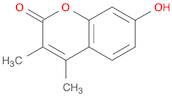 2H-1-Benzopyran-2-one, 7-hydroxy-3,4-dimethyl-